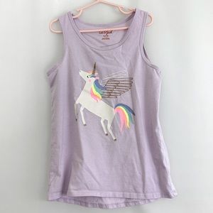 Girl’s Cat & Jack Lilac Tank Top Size M (7/8)